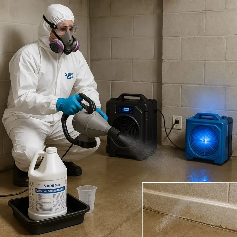 Sanitization and Odor Removal process in Cranberry Township, PA