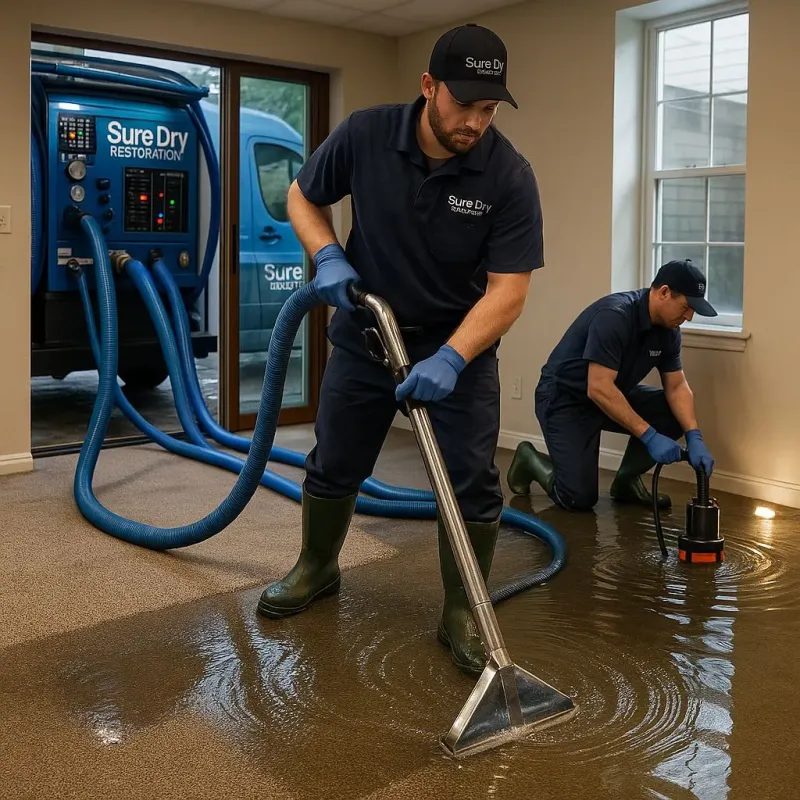Water Extraction and Removal process in Cranberry Township, PA